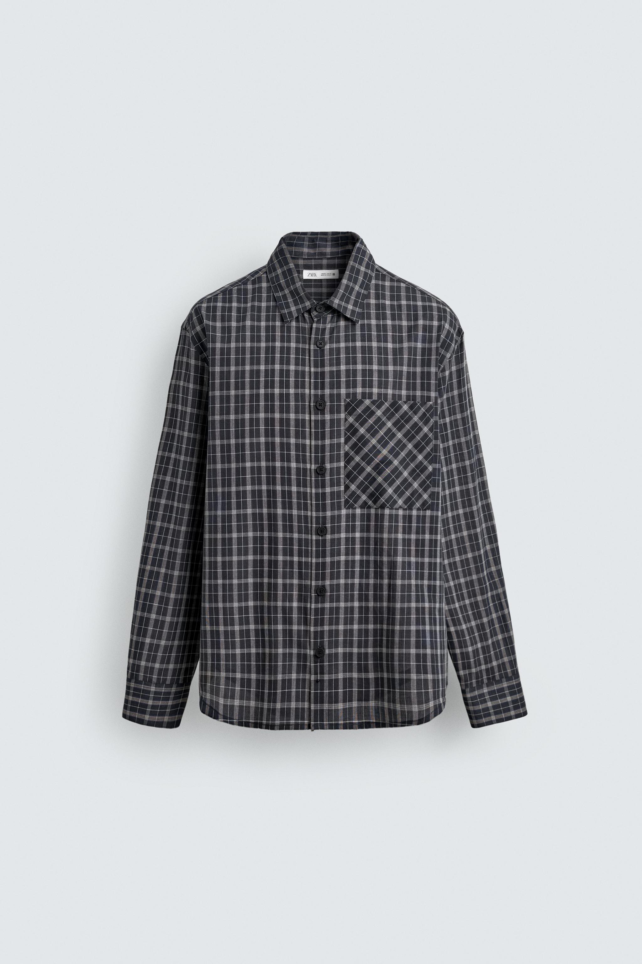 CHEMISE VOILE À CARREAUX